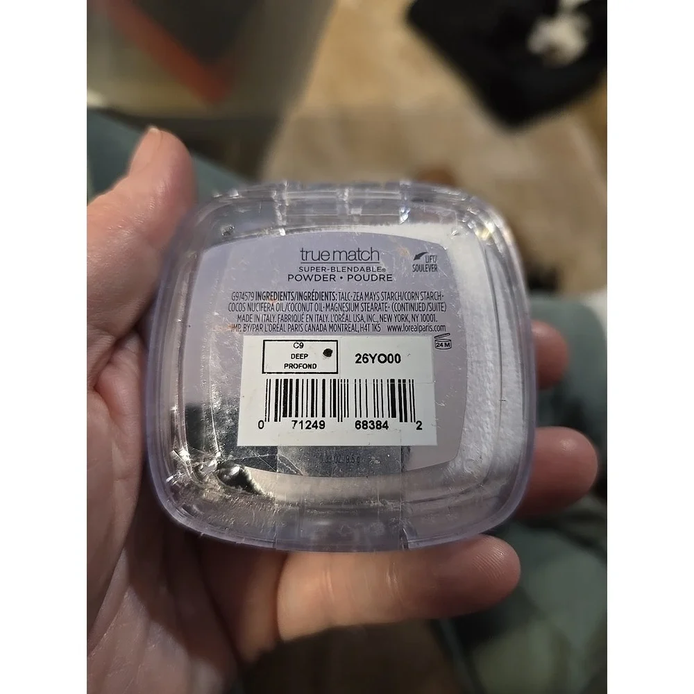 L'Oreal Paris True Match Super Blendable Powder C9 Deep Profond 0.33 Oz New
